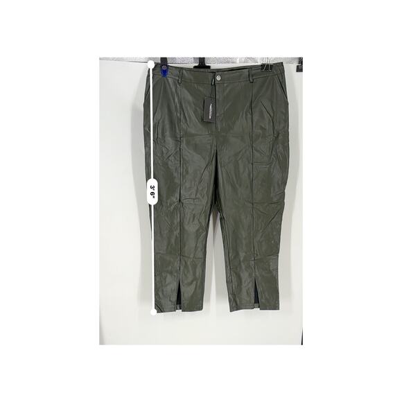 Pretty Little Thing Olive Pants (B29) - Picture 10 of 12